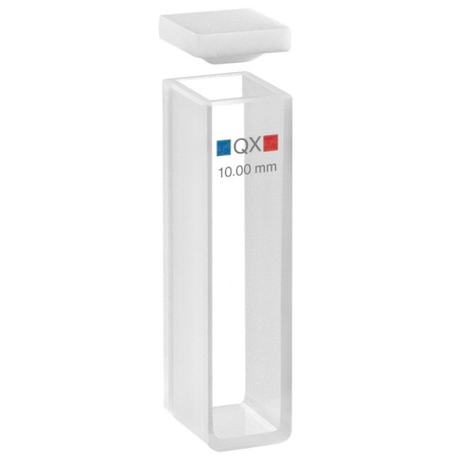 Cuvetta in quarzo extended range con coperchio ml. 3,5 C.O. 10 mm. tipo 100-QX