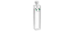 Cuvetta in vetro ottico speciale con tappo ml. 1,75 C.O. 5 mm. tipo 110-OS