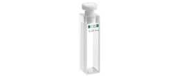 Cuvetta in vetro ottico speciale con tappo ml. 3,5 C.O. 10 mm. tipo 110-OS