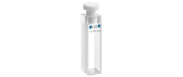 Cuvetta in quarzo High performance con tappo ml. 3,5 C.O. 10 mm. tipo 110-QS