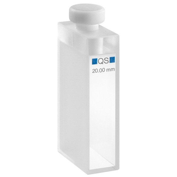 Cuvetta in quarzo High performance con tappo ml. 7 C.O. 20 mm. tipo 110-QS