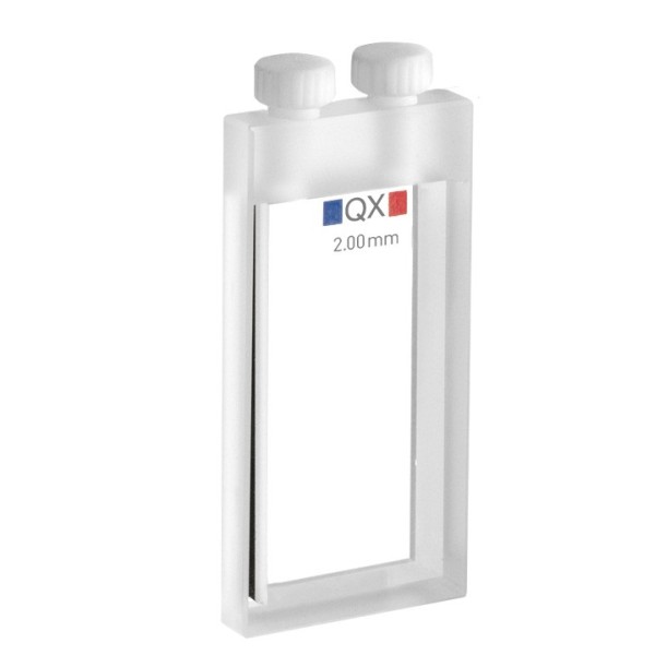 Cuvetta in quarzo extended range con tappo ml. 1,4 C.O. 2 mm. tipo 404.000-QX