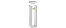 Cuvetta in vetro ottico con coperchio ml. 3,5 C.O. 10 mm. tipo 6030-OG