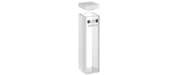Cuvetta in quarzo con coperchio ml. 3,5 C.O. 10 mm. tipo 6030-UV