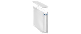 Cuvetta in quarzo high performance con coperchio ml. 7 C.O. 50 mm. tipo 104-QS
