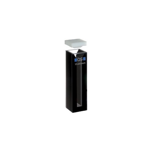 Cuvetta in quarzo high performance con coperchio ml. 1,4 C.O. 10 mm. tipo 104B-QS