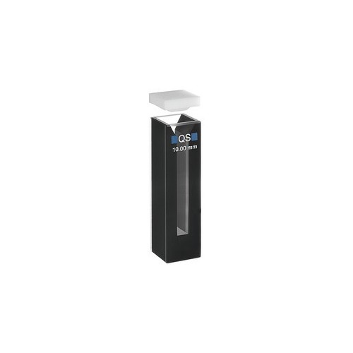 Cuvetta in quarzo high performance con coperchio ml. 1 C.O. 10 mm. tipo 108B-QS