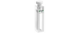 Cuvetta in vetro ottico speciale con tappo ml. 1,4 C.O. 10 mm. tipo 114-OS