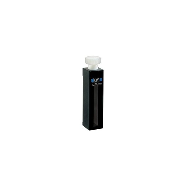 Cuvetta in quarzo high performance con tappo ml. 1,4 C.O. 10 mm. tipo 114B-QS