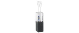 Cuvetta in quarzo high performance con tappo ml. 0,010 C.O. 10 mm. tipo 105.210-QS