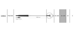 Sonda PT 100 - PT56/1000