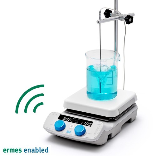 Agitatore magnetico AREC 7 Connect sistema con sonda e supporto