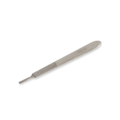 Portalame N. 3 non sterile in acciaio inox per lame 10-15