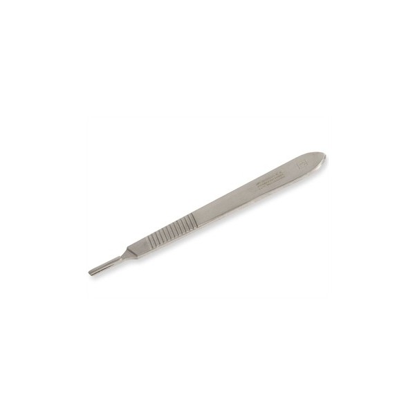 Portalame N. 4 non sterile in acciaio inox per lame 20-25