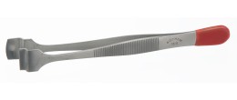 Pinzetta in acciaio inox mm. 125 - per carta da filtro