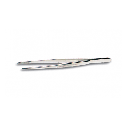 Pinzetta in acciaio inox punte arrotondate mm. 145