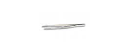 Pinzetta in acciaio inox punte arrotondate mm. 145