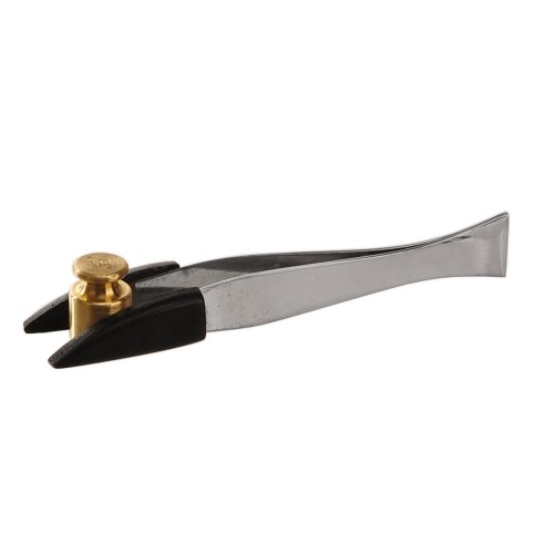 Pinzetta in acciaio inox mm. 100 - per pesi