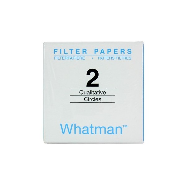 Carta da filtro grado 2 dischi diametro 55 mm. - confezione da 100