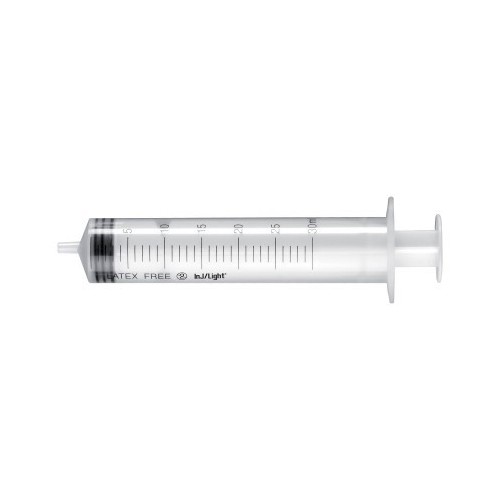 Siringhe sterili ml. 1 senza ago - cono luer lock - confezione da 100 - Inj/Light