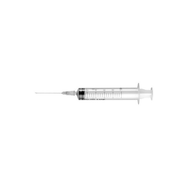 Siringhe sterili ml. 20 con ago (21G x 38 mm.) cono eccentrico - confezione da 50 - Inj/Light Siringhe sterili ml. 20 con ago (21G x 38 mm.) cono eccentrico - confezione da 50 - Inj/Light