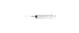 Siringhe sterili ml. 20 con ago (21G x 38 mm.) cono eccentrico - confezione da 50 - Inj/Light