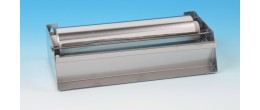 Dispenser metallico per rotoli da 45 cm. di larghezza