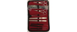 Kit dissezione 9 pezzi con astuccio