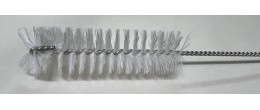 Spazzolino in nylon con terminale a forma di ventaglio mm. 30x100