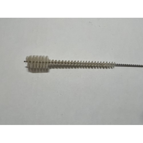 Spazzolino in setola per butirrometri lunghezza totale 260 mm.