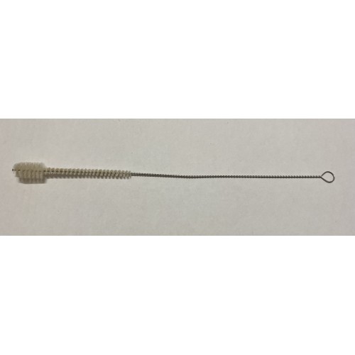 Spazzolino in setola per butirrometri lunghezza totale 260 mm.