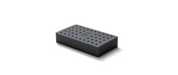 Supporto 44 posizioni per provette diametro 10 mm.