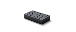 Supporto 44 posizioni per provette diametro 12 mm.