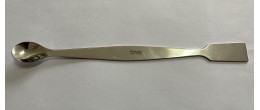 Spatola con cucchiaio inox lunghezza 210 mm. (cucchiaio 20 x 25 mm. - spatola 18 x 35 mm.)