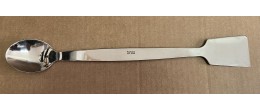 Spatola con cucchiaio inox lunghezza 300 mm. (cucchiaio 45 x 55 mm. - spatola 40 x 50 mm.)