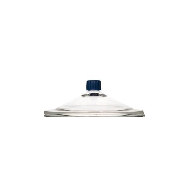 Coperchio con pomo per essiccatore da 100 mm.