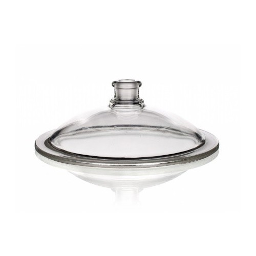 Coperchio con rubinetto per essiccatore cono 29/32 da 100 mm.