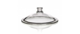 Coperchio con rubinetto per essiccatore cono 29/32 da 100 mm.