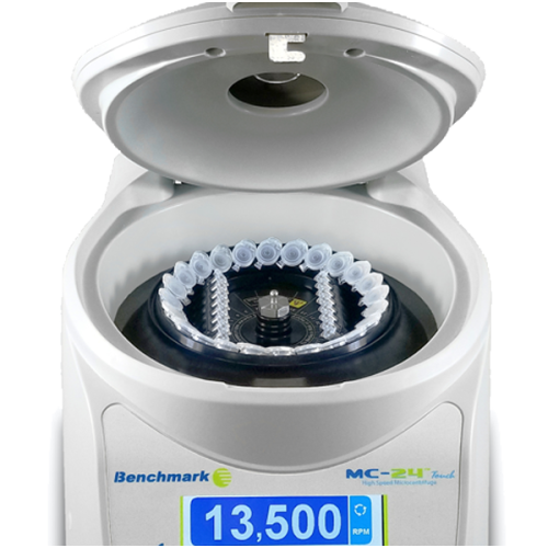 Microcentrifuga MC-24 Touch con combirotor per microprovette da 0,2/1,5/2,0 ml. o strip da 8