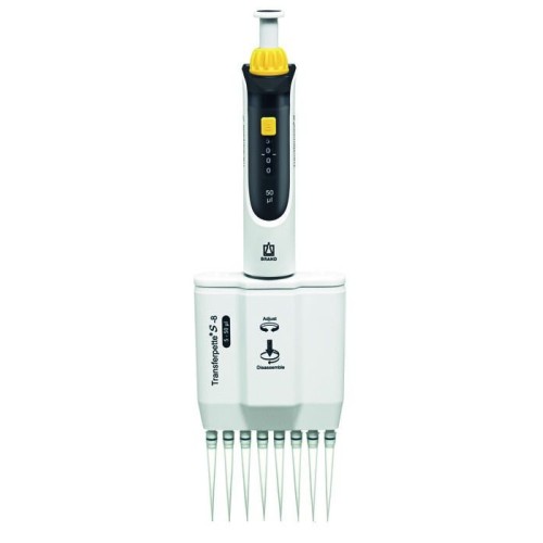 Pipetta a volume variabile da 5 a 50 ul a 8 canali - Transferpette S M8-50