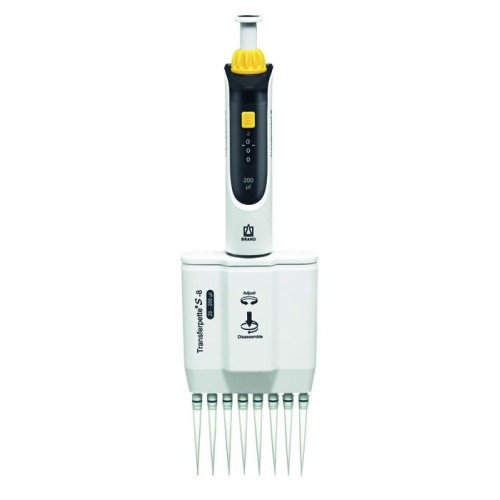 Pipetta a volume variabile da 20 a 200 ul a 8 canali - Transferpette S M8-200