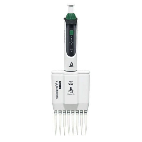 Pipetta a volume variabile da 30 a 300 ul a 8 canali - Transferpette S M8-300