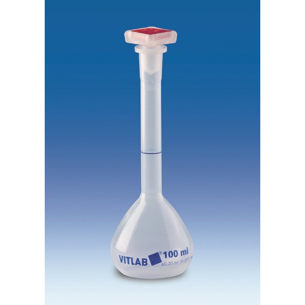Matraccio tarato in PP ml. 50 - cono 12/21 Classe B Matraccio tarato in PP ml. 50 - cono 12/21 Classe B