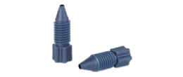 Raccordo in PP blu per tubi con diametro esterno 1/16"  (1,6 mm.)