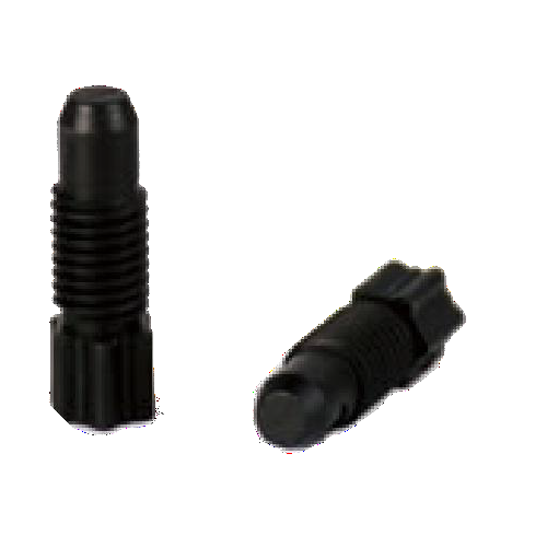 Raccordo in PP nero cieco