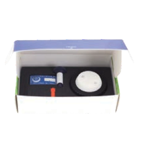 Tappo a vite nero GL 45 di sicurezza con 2 porte per tubi diametro 1/8" (3,2 mm.) E VAlvola aria