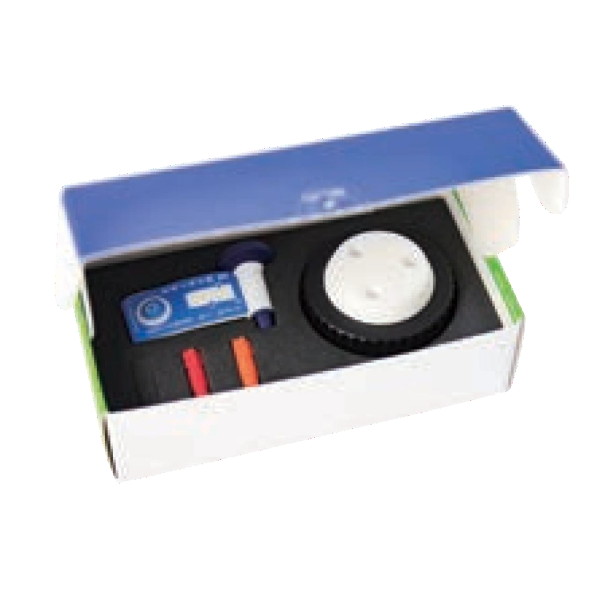 Tappo a vite nero GL 45 di sicurezza con 4 porte per tubi diametro 1/8" (3,2 mm.) e valvola aria