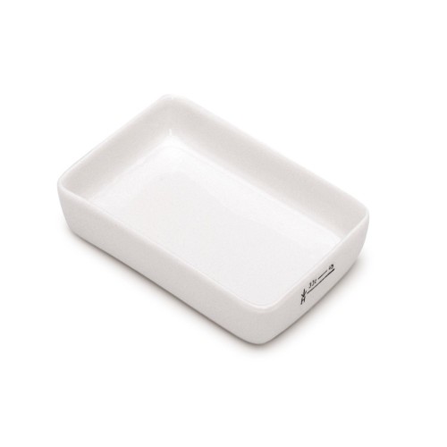 Capsula in porcellana per incenerimento (55x42x16h mm.) modello 33C/00B