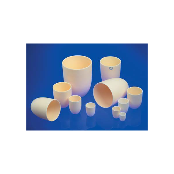 Crogiolo in Alsint 99,7 forma alta ml. 150 (62x75h mm.)