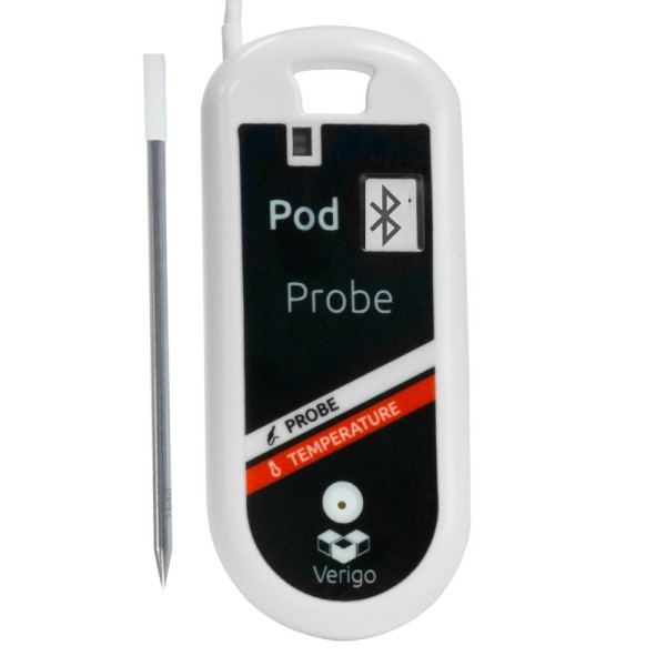 Data logger verigo pod prob con sonda esterna per frigo / incubatori / ambiente Data logger verigo pod prob con sonda esterna per frigo / incubatori / ambiente